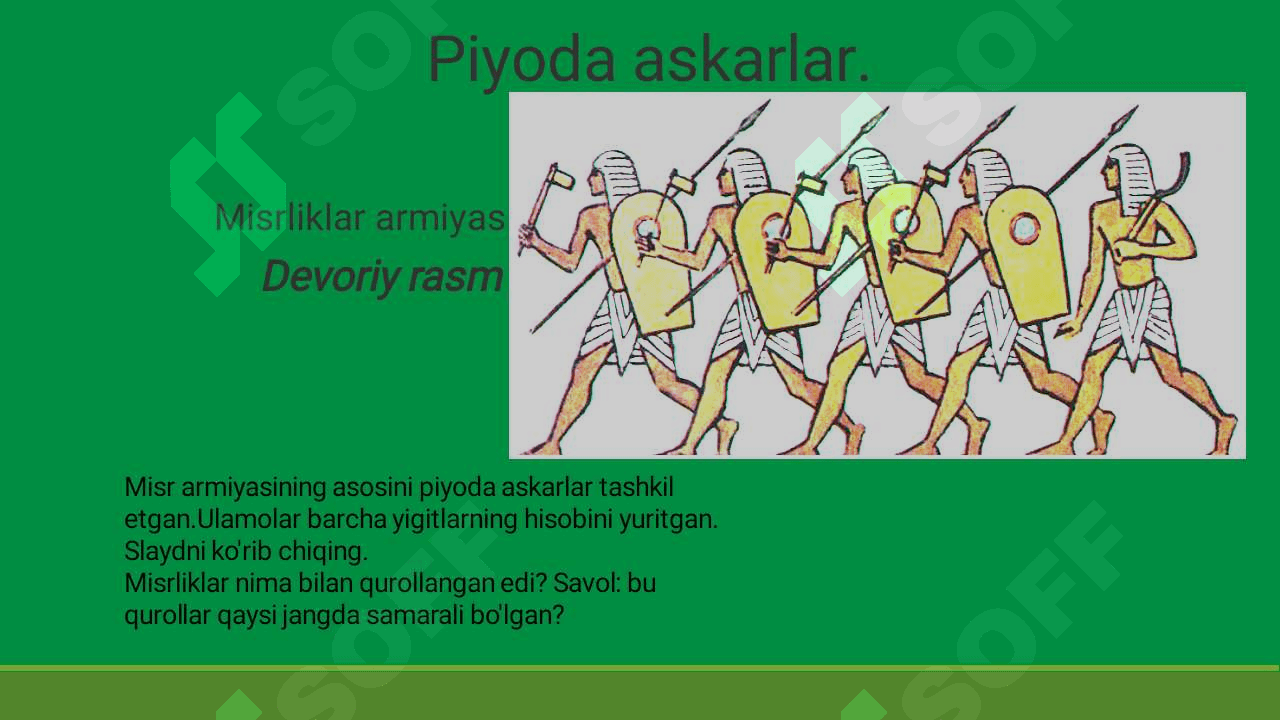 Fir’avnlarning bosqinchilik yurishlari 3
