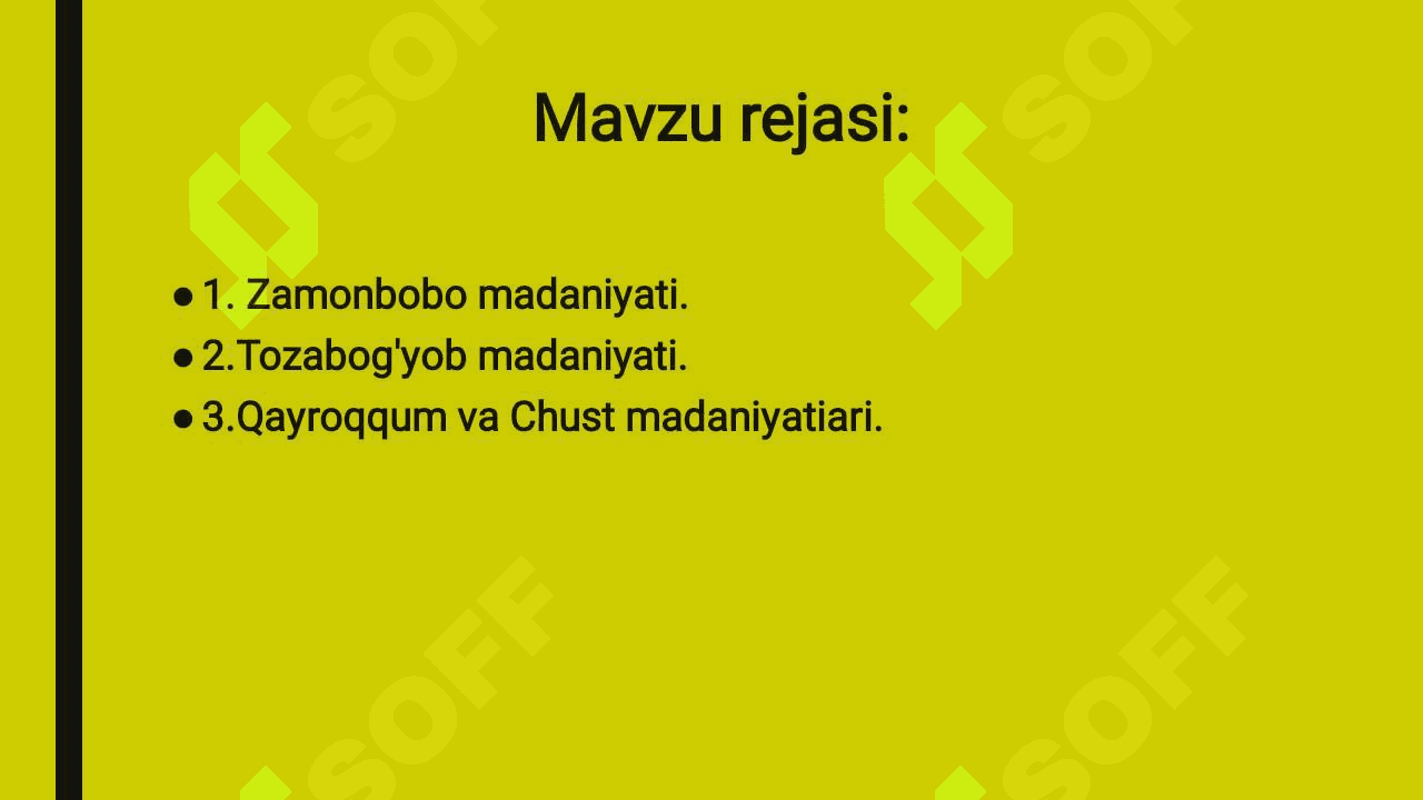 Bronza davri va uning o’rganilishi. 2