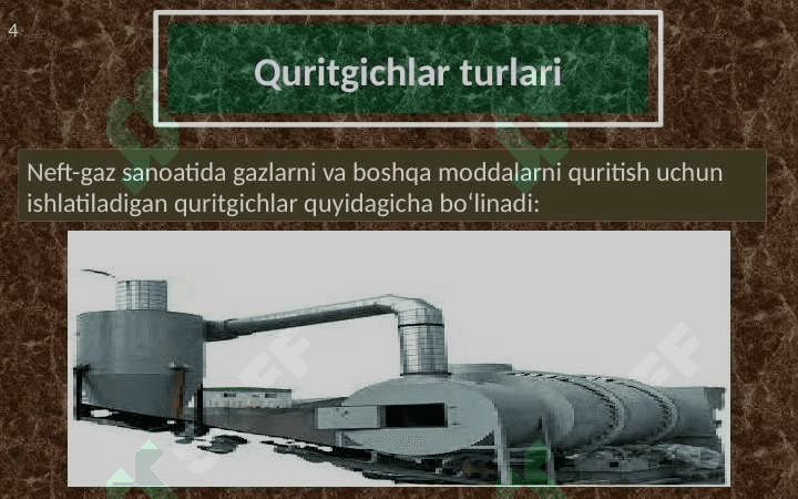 Quritgichlar turlari, ishlash prinsipi, kamchiliklari va afzalliklari 4