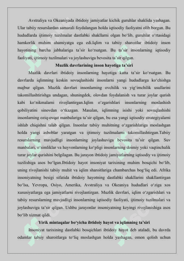 Jahon mamlakatlarining ibtidoiy jamoa davrdagi  tarixiy geografiyasi 25 6