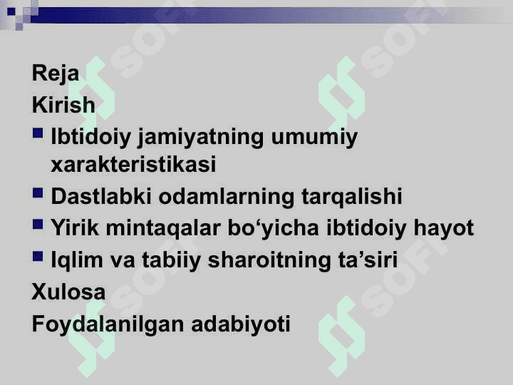 Jahon mamlakatlarining ibtidoiy jamoa davrdagi tarixiy geografiyasi 25 2
