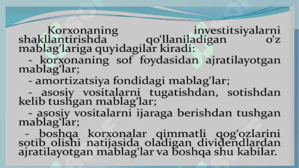 Investitsiya hisobi 5