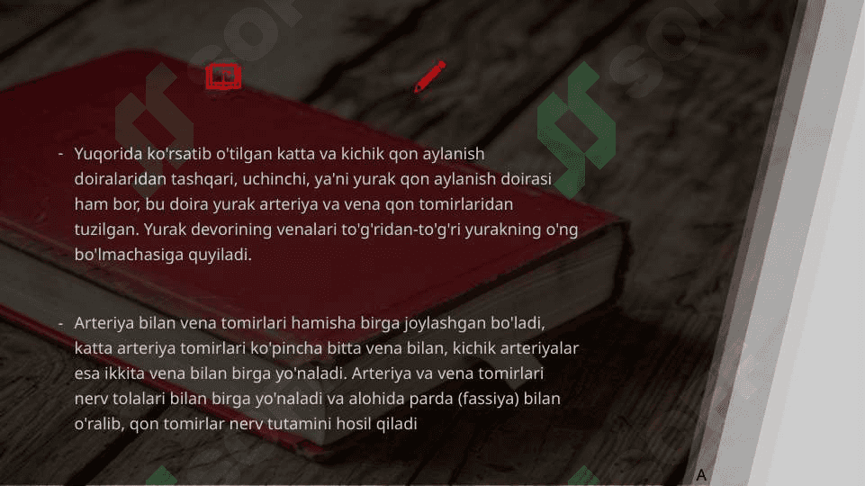 Mavzu: Qon tomirlar 8