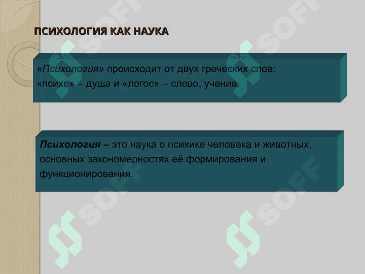 Основные понятия психологии 3