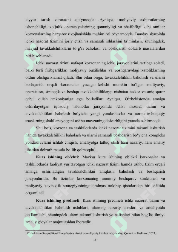 ICHKI NAZORAT TIZIMI VA TAVAKALCHILIKNI BAXOLASH..doc 3