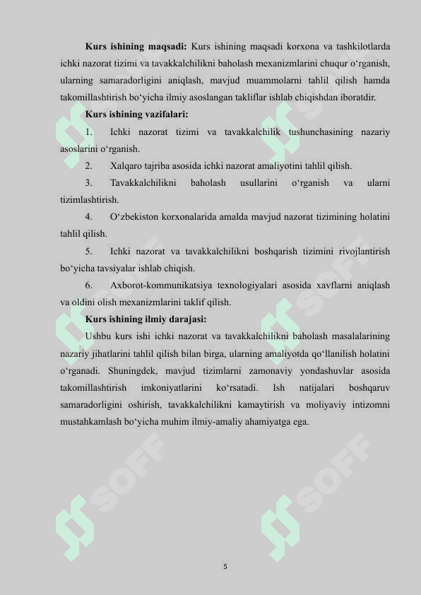 ICHKI NAZORAT TIZIMI VA TAVAKALCHILIKNI BAXOLASH..doc 4