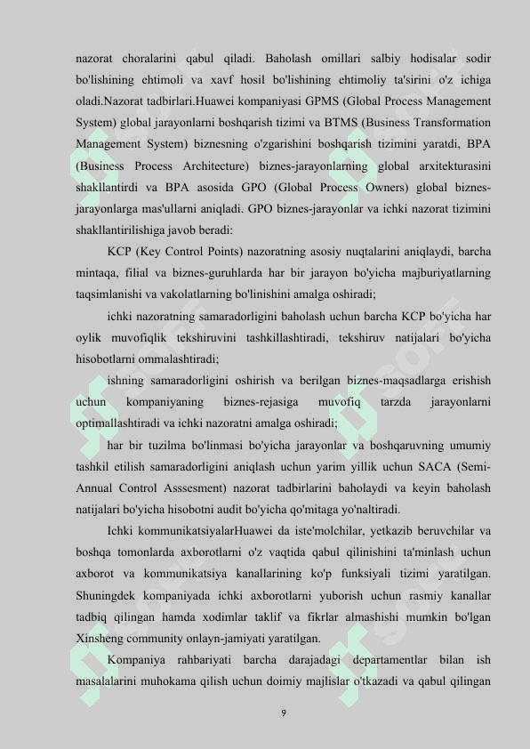 ICHKI NAZORAT TIZIMI VA TAVAKALCHILIKNI BAXOLASH..doc 8
