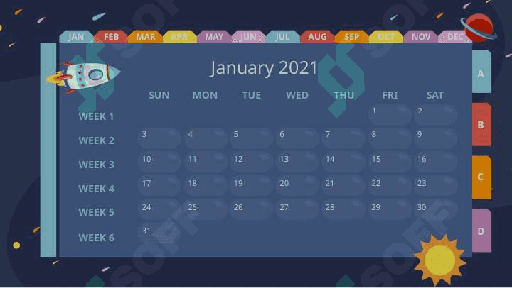 Super Stellar Planner for Middle School 3
