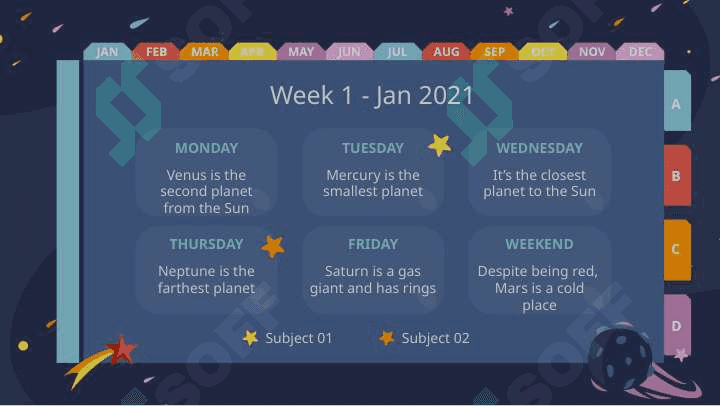Super Stellar Planner for Middle School 4