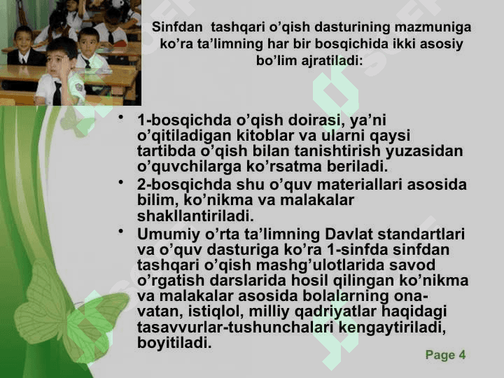 O'qitish metodlarida ta'lim metodlaridan foydalanish (2) 4
