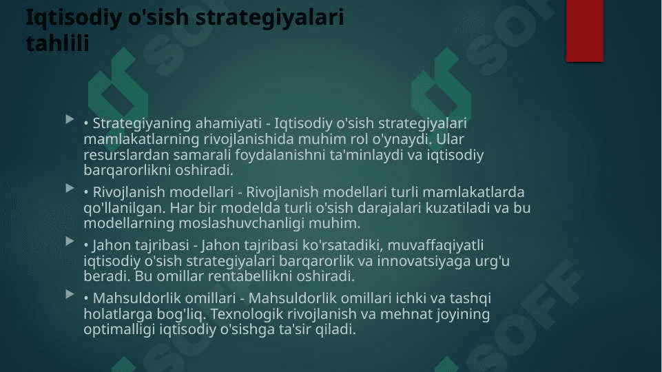 Iqtisodiyot, bozor va Iqtisodiy siyosat 3