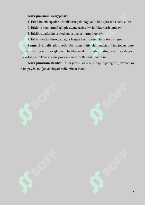Shaxstıń erklik spatları 4