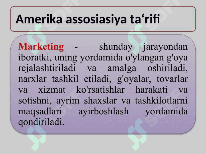 Kichik biznes vа tadbirkorlik subektlarida marketing faoliyatini tashkil etish 3