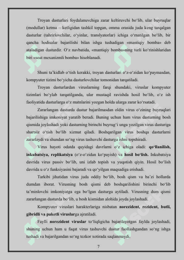 Virus tushunchasi va ularning turlari 7