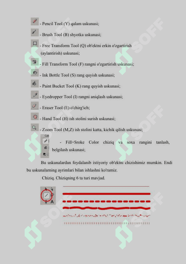 Macromedia Flash dasturi va uning imkoniyatlari 8