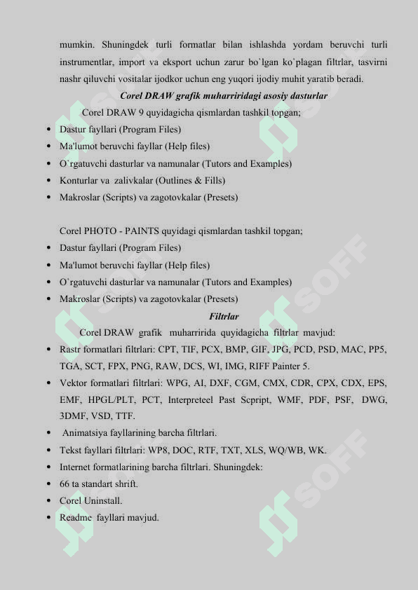 Corel draw dasturida effektlar bilan ishlash 8