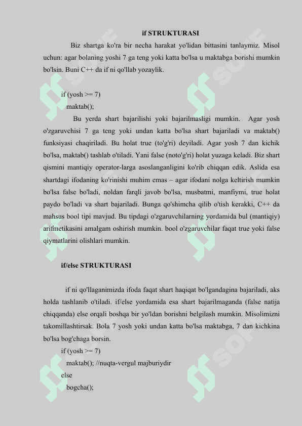 С++ DA STRUKTURALASHGAN TOIFALAR. 3