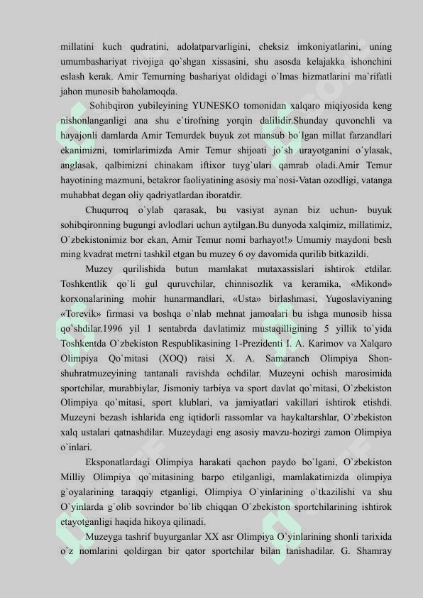 O‘zbekistonda muzeylar va muzey ishi 8