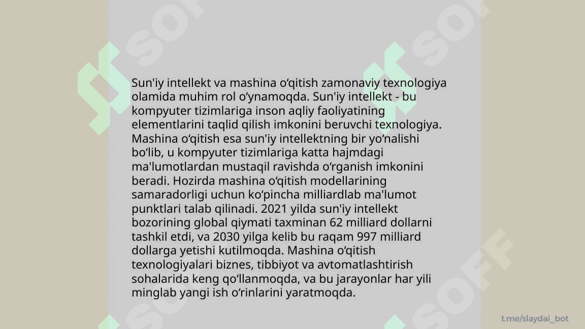 Sunʼiy intellekt texnologiyasi 4