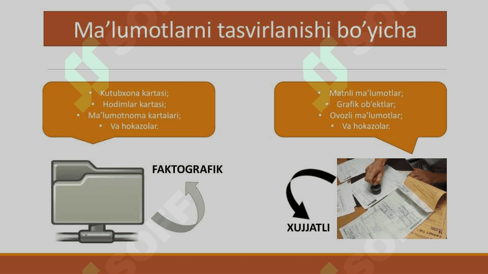 MA’LUMOTLAR BAZASINING ARXITEKTURASI 5