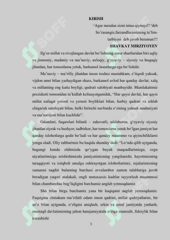 Affin fazosidagi kvadrikalar kurs ishi 3