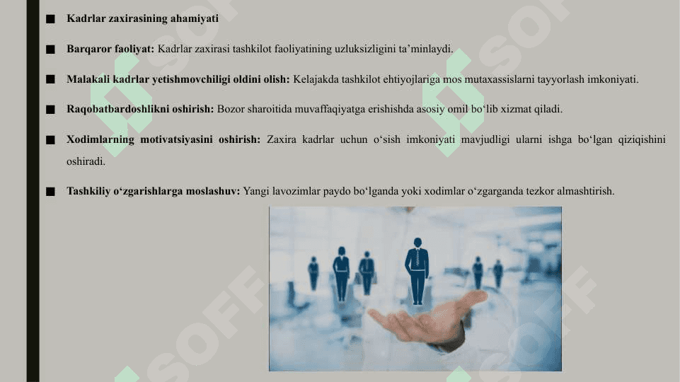 Kadrlar zaxirasini shakillantirish 4