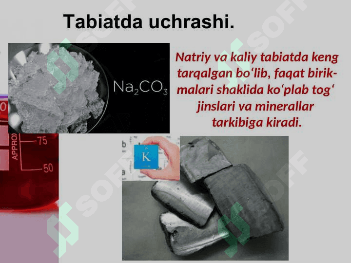 Natriy va kaliyning xossalari va eng  muhim  birikmalari 3
