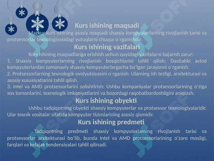 Shaxsiy kompyuterlarning rivojlanish tarixi va istiqbolli yõnalishlari 4