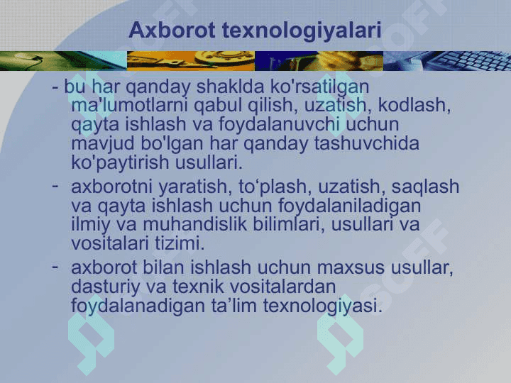 Ta’limda texnologiyalarni o’rni 4