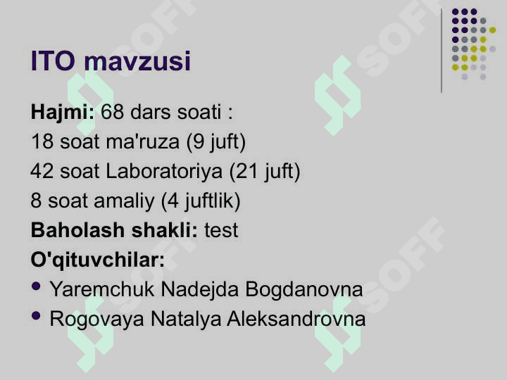 Ta’limda axborot texnologiyalari 2