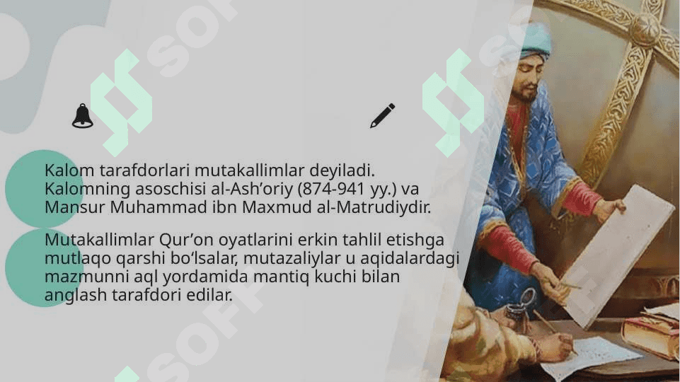 Ilk o'rta asr sharq falsafasi va uyg'onish davri 4