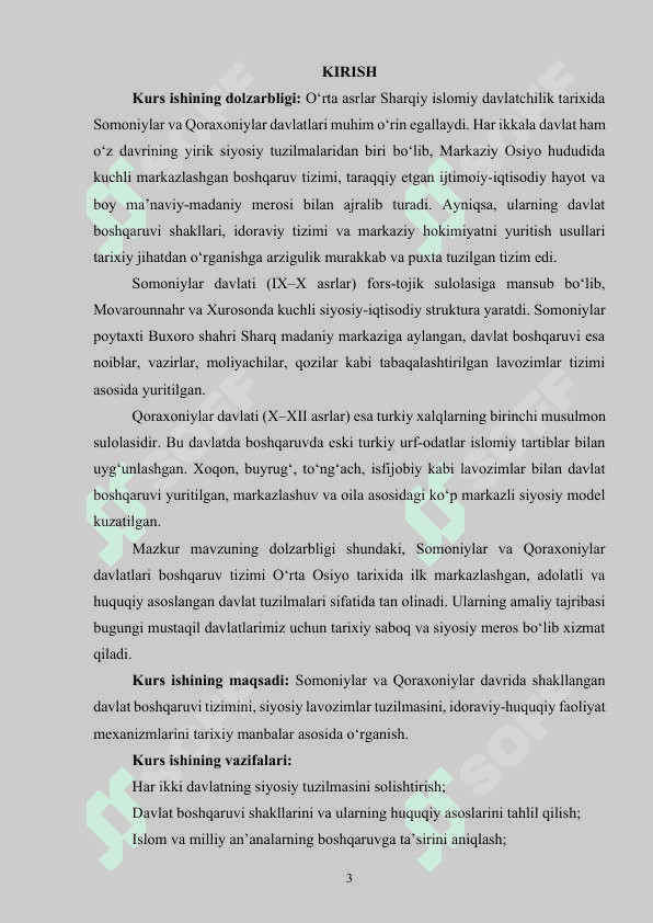 31. SOMONIYLAR VA QORAXONIYLAR DAVLATINING BOSHQARUV TIZIMI 2