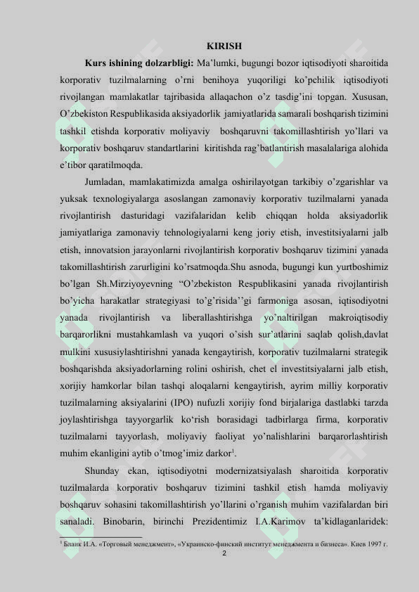 KORXONALARDA MOLIYAVIY HISOBNI TASHKIL ETISH 2