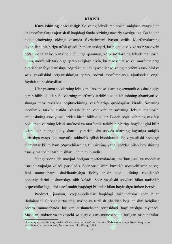 SO’ZNING MORFEMIK TARKIBIDAGI O’ZGARISHLAR 2