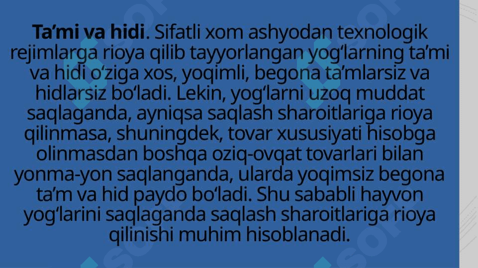 Yog'larning tarkibini tahlil qilish usullari 4