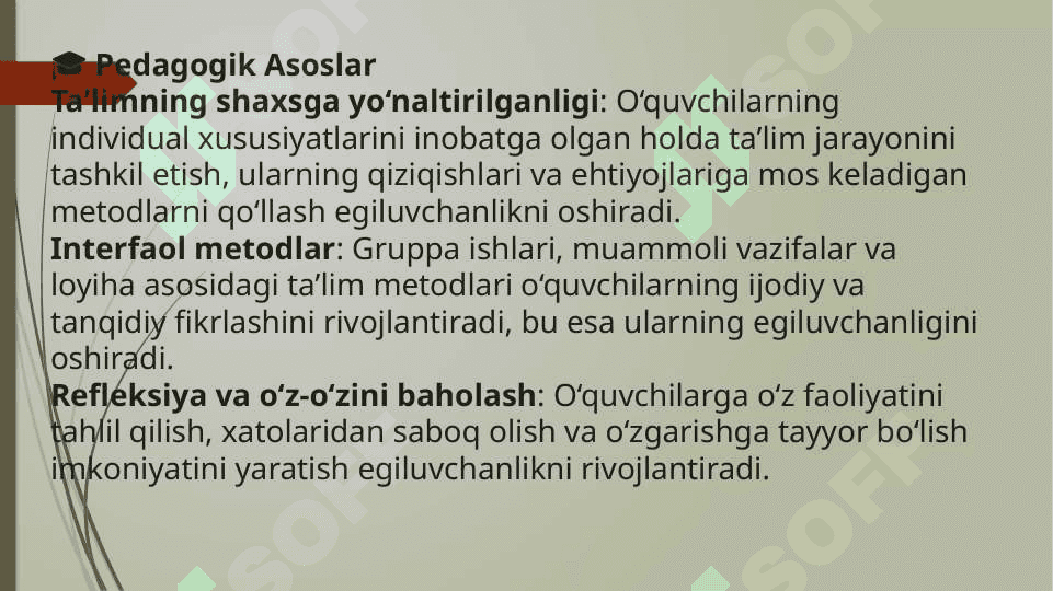EGILUVCHANLIK VA UNI  TARBIYALASHNING USLUBIY ASOSLARI 3