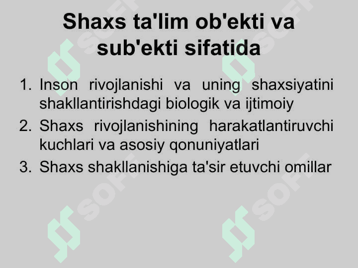 Pedagogikaning nazariy va uslubiy asoslari 8