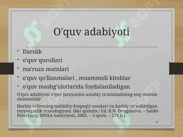 Axborot manbalarining turlari 6