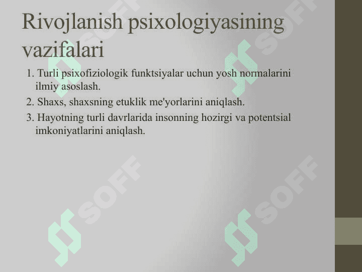 Yoshga bog'liq psixologiya 4