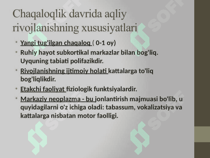Yoshga bog'liq psixologiya 6