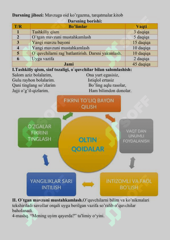 Son so’z turkumi dars ishlanma 3-sinf 3