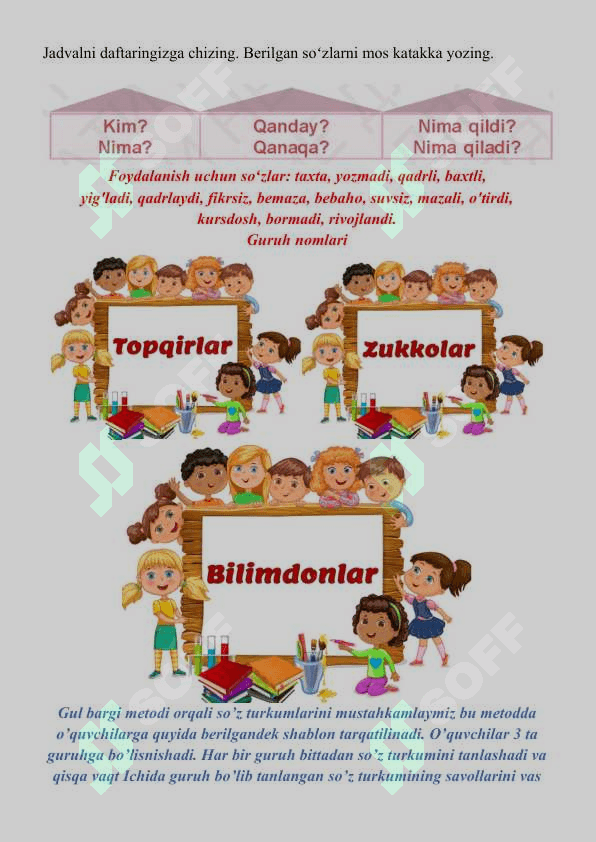 Son so’z turkumi dars ishlanma 3-sinf 4