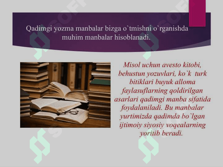 YOZMA MANBALARNI O‘RGANISHDA MAHALLIY OLIMLARNING YONDASHUVLARI. 4