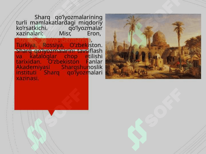 O‘zbekistondagi Sharq qo‘lyozmalari xazinalari va ularning faoliyati. 3
