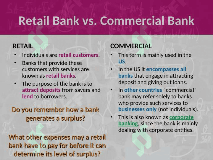 Fundamentals of Financial Services Banking 5