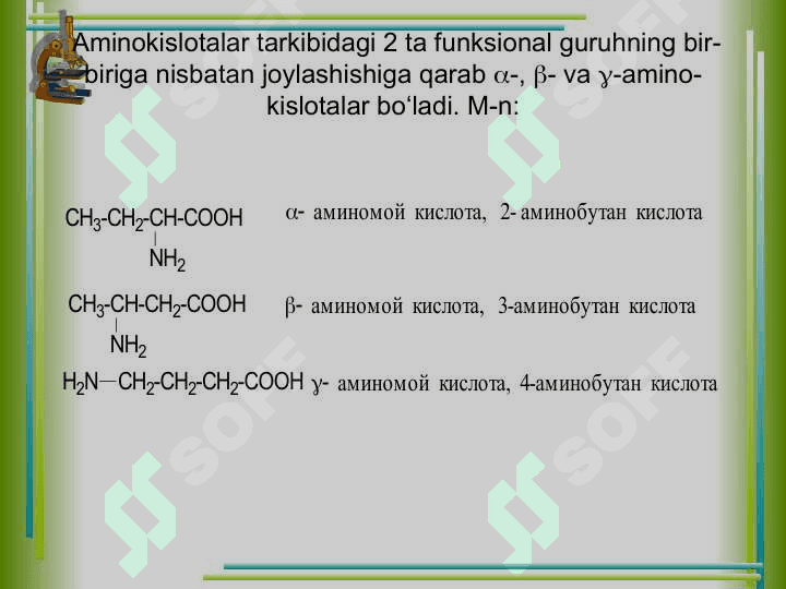 PROTEINOGENLI AMINOKISLOTALAR 4