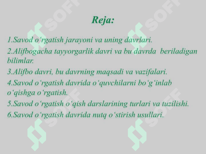 BOLALARNI SAVOD O‘RGANISHGA TAYYORLASH 2