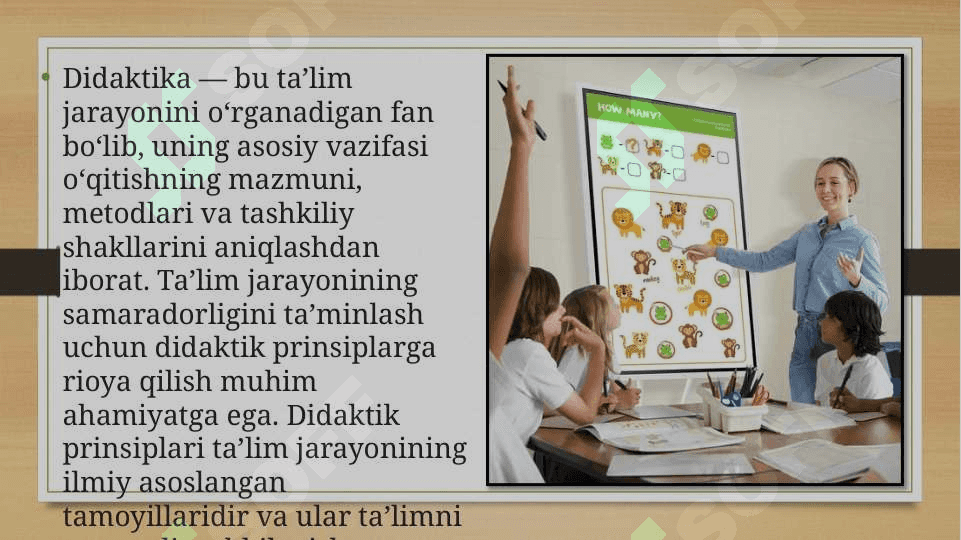 Dars jarayonida Didaktik o‘yinlarni  qo‘llash va ularning korreksion ahamiyati 2