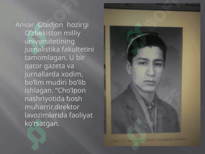 Anvar Obidjon 3