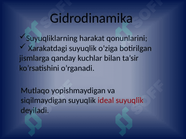 SUYUQLIKLAR VA GAZLAR MEXANIKASI. 3